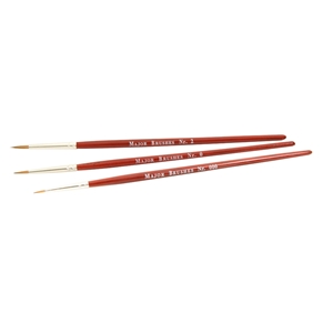 "Three Paint Brushes (Sizes 000, 0 & 2)"