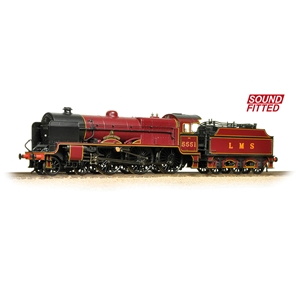 LMS 5XP 'Patriot' 5551 'The Unknown Warrior' LMS Lined Crimson