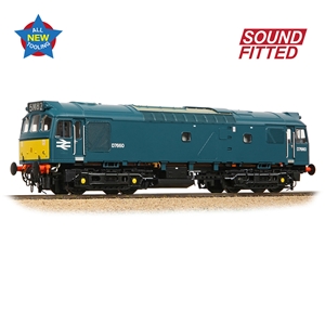 Class 25/3 D7660 BR Blue (Small Yellow Panels) Sound Fitted