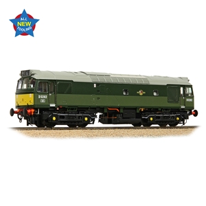 Class 25/2 D5282 BR Two-Tone Green (Small Yellow Panels)