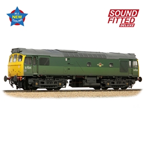 Class 25/2 D7525 BR Two-Tone Green (Full Yellow Ends) [W]