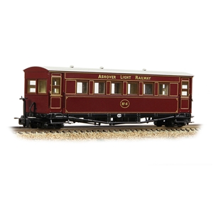 Gloucester Bogie Coach Ashover L.R. Crimson No. 4