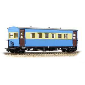 Gloucester Bogie Coach Lincolnshire Coast L. R. Blue & Cream