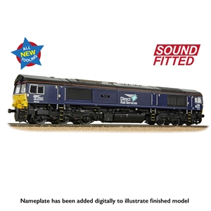 Class 66/4 66422 'Max Joule 1958-1999' DRS Compass (Small Logo)