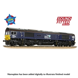Class 66/4 66422 'Max Joule 1958-1999' DRS Compass (Small Logo)