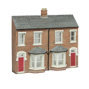 Low Relief Front Terraced Houses