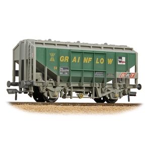 35 Ton PAA Bulk Grain Wagon 'Grainflow' Green & Grey [W]