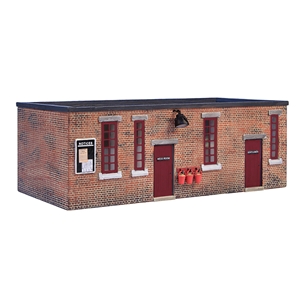 Depot Mess Room and Toilet - Red Doors