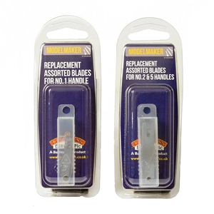 Replacement Assorted Blades For No. 2 and 5 Handles