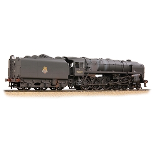 32-852A BR Standard 9F with BR1F Tender 92069 BR Black (Early Emblem) -1