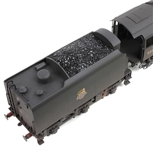 32-852A BR Standard 9F with BR1F Tender 92069 BR Black (Early Emblem) -7 