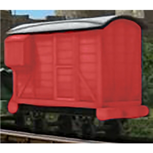 77207 Brake Van - Red