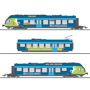 L133862 3-Tlg. Elektro-Triebzug, "Flirt", Westfalenbahn, Ep.Vi