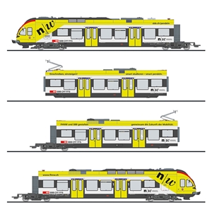 L133863 4-Tlg. Elektro-Triebzug, "Flirt", Sbb-Cff, Ep.Vi