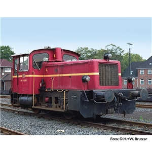 L162584 Diesel Shunter, Köf 11 019, DB, altrot, Ep.III