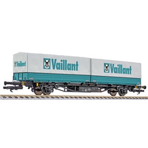 Containertragw. DB Lgjs 571.1 2 Wechselpritschen Vaillant Ep.IV