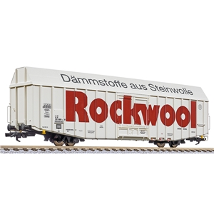 Großräumiger Güterwagen Hbbks DB Rockwool Ep.V (mittel)