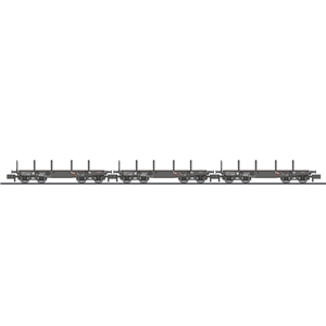 3-tlg. Set, 4-achs. Schwerlastwagen, SSy 45, DB, Ep.III