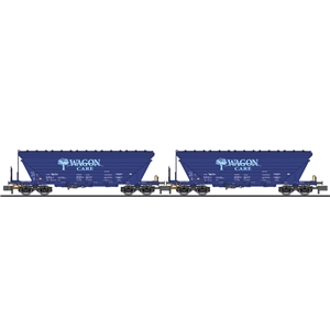 2-tlg. Set, Getreidetransportw., Uagpps, "Waggon Care", Ep.V-VI