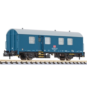 Umbau-Bahndienstwagen Wohn-Schlafwagen 433 DB AG ozeanblau Ep.V