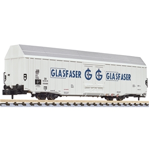 Großräumiger Güterwagen Hbbks DB GLASFASER Ep.III