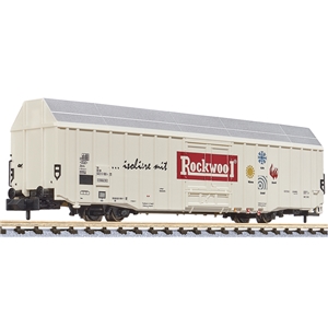 Großräumiger Güterwagen Hbbks DB Rockwool Ep.IV