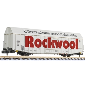 Großräumiger Güterwagen Hbbks DB Rockwool Ep.V