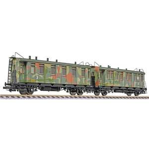 L330518 2-Unit Set Short Coaches (2nd and 3rd Class) Ep.II Camouflaged