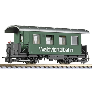 2-achsiger Personenwagen 912 Waldviertelbahn Ep.VI