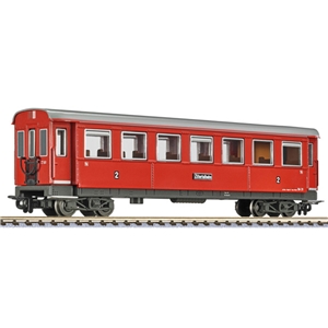 L344556 4-axle coach, B3 31, Zillertalbahn, red, Ep.VI