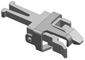 L939104 Kurzkupplung für NEM Schacht 2/Beutel