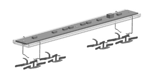 Innenbeleuchtung 100mm gelb