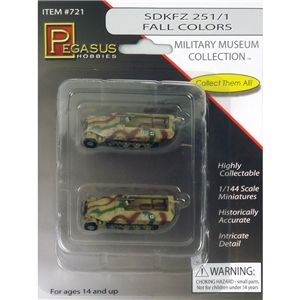 SdKfz 251/1 Fall Colors (qty 2)