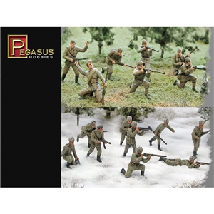 WWII Russians Summer & Winter (PE Plastic)