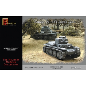 Pz38t German Tanks (2 per box)