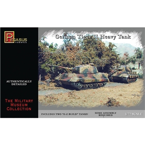 German Tiger II Heavy Tank ( 2 per box)