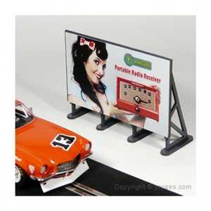 PLS-304 6 X Outdoor Billboards w/Advertisement Decals