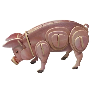 Pig 3D Wooden Puzzle