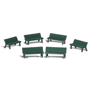 HO Park Benches