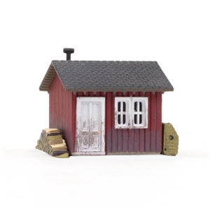 WBR4947 N Scale Work Shed