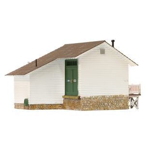 WBR4953 N scale Post Office Back View