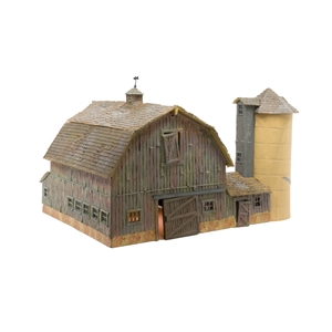 WBR5038 HO Old Weathered Barn