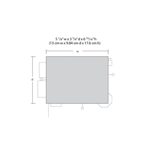 WBR5039 HO Davenport Department Store Dimensions