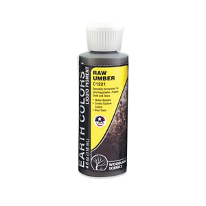 Raw Umber Earth Colours� Liquid Pigment 4 fl. oz.