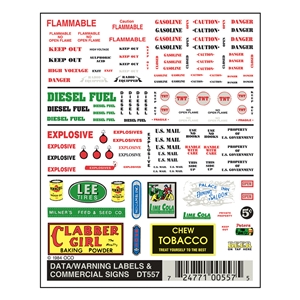 Data Warning Label & Commercial Signs