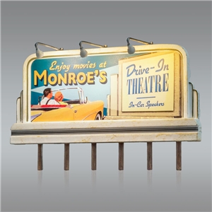 HO Monroe's Drive-In