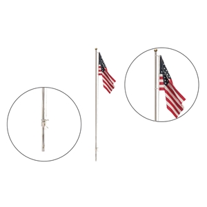 WJP5950 Small Flag Pole US