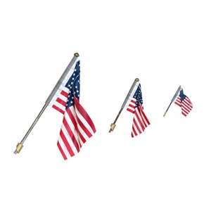 WJP5953 Small Wall Mount Flag US