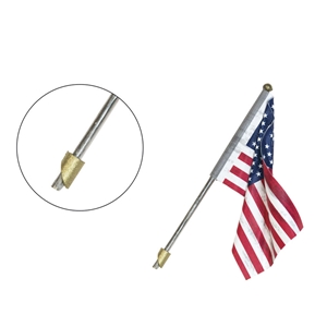 WJP5953 Small Wall Mount Flag US