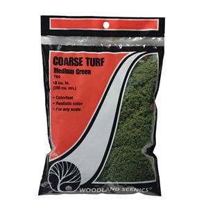 Medium Green Coarse Turf (Bag)